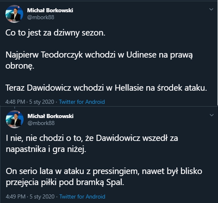 Dziwne pozycje Polaków w Serie A! :D